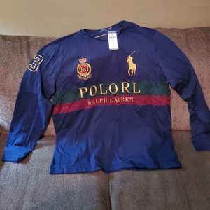XXL Blue Ralph Lauren Shirt